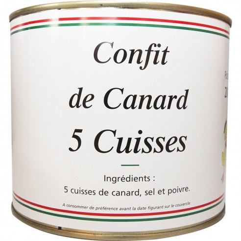 5 Cuisses (poids net 2000g) 5 Cuisses (poids net 2000g)
