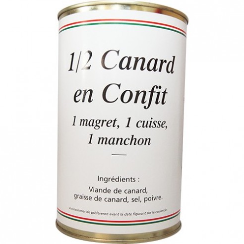 1/2 Canard (1 magret, 1 manchon, 1 cuisse) 1/2 Canard (1 magret, 1 manchon, 1 cuisse)