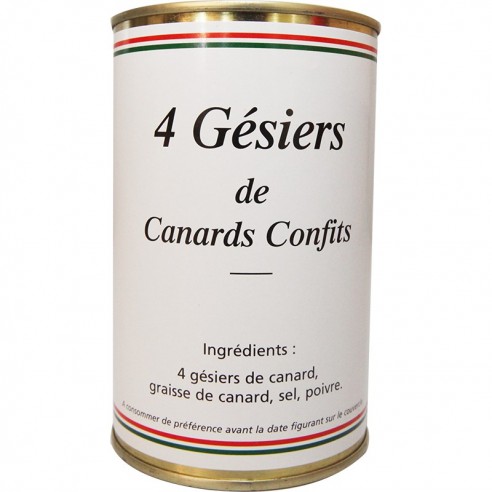 4 Gésiers (poids net 380g) 4 Gésiers (poids net 380g)