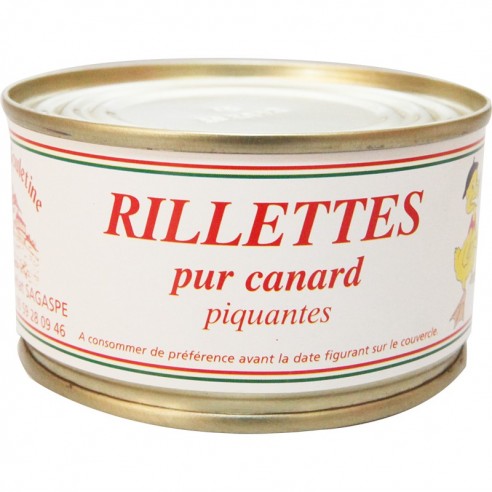Rillettes pur canard piquantes 200g Rillettes pur canard piquantes 200g