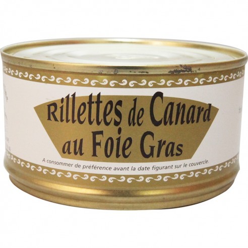 Rillettes au foie gras 200g Rillettes au foie gras 200g