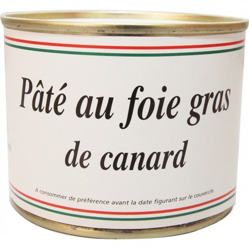 Pâté au foie gras de canard 200g Pâté au foie gras de canard 200g